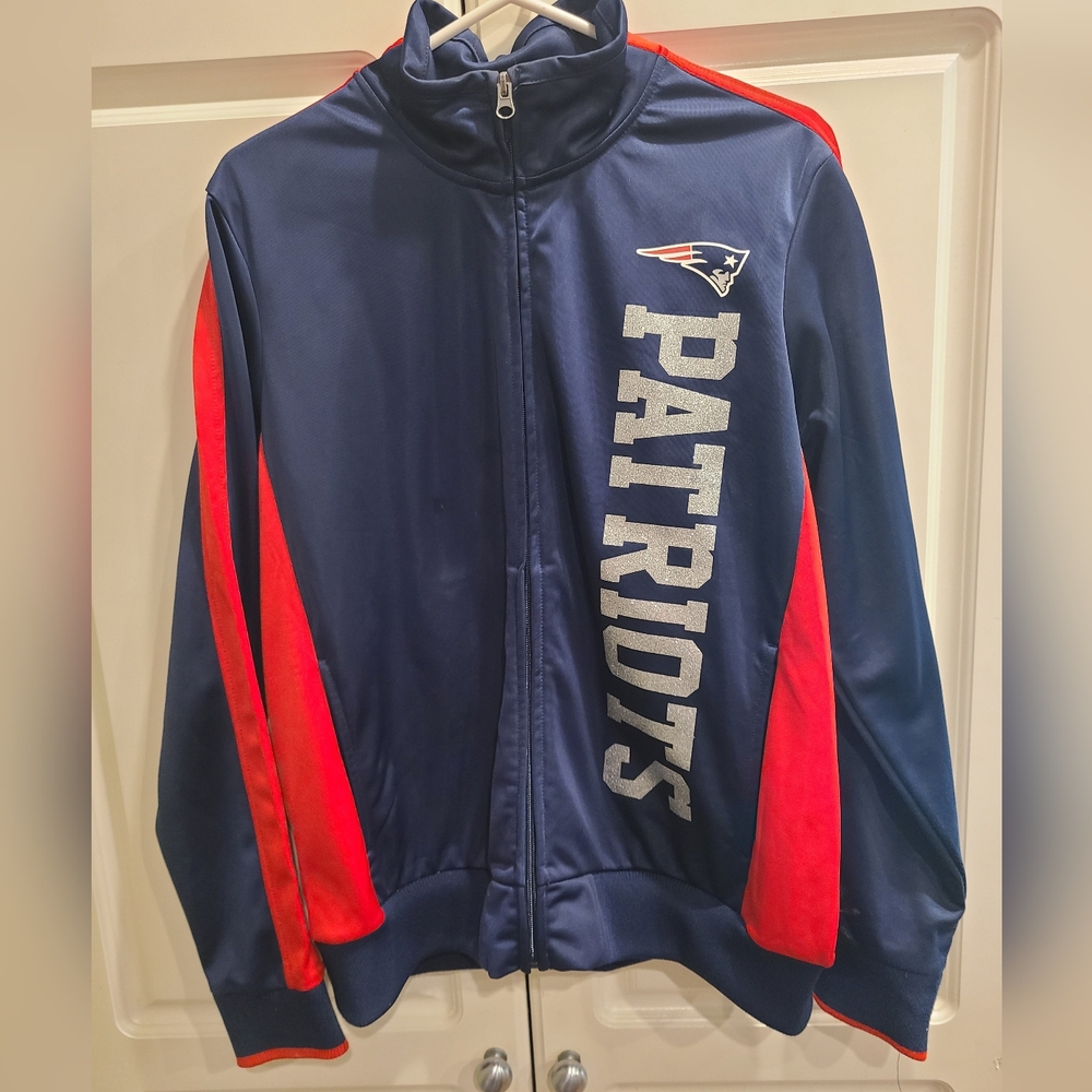 NEW ENGLAND PATRIOTS WOMEN'S JACKET WARM UP TOP